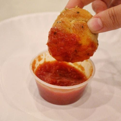 Garlic Knots from Mimis Pizza Upper East Side