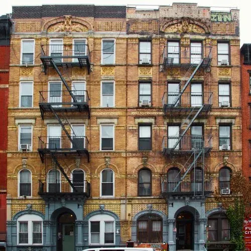 Led Zeppelin Physical Graffiti Album Cover Location In East Village NYC