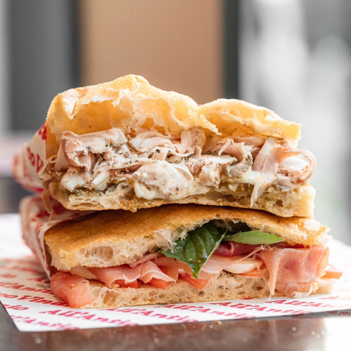 Florentine style Italian sandwich from Faicco's in Greenwich Village