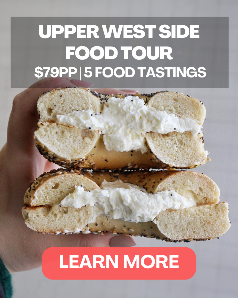 Upper West Side Food Tour for $79 per person including 5 food tastings