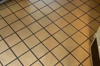 Tile grout cleaning