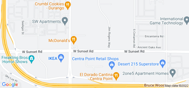 Map of business location