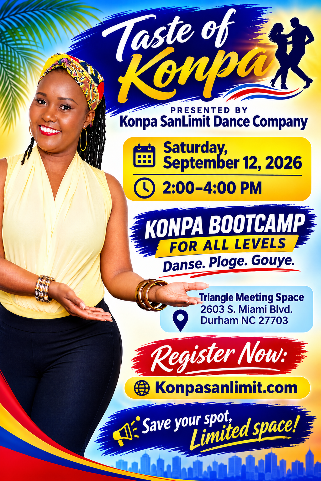Taste of Konpa- 2hour class