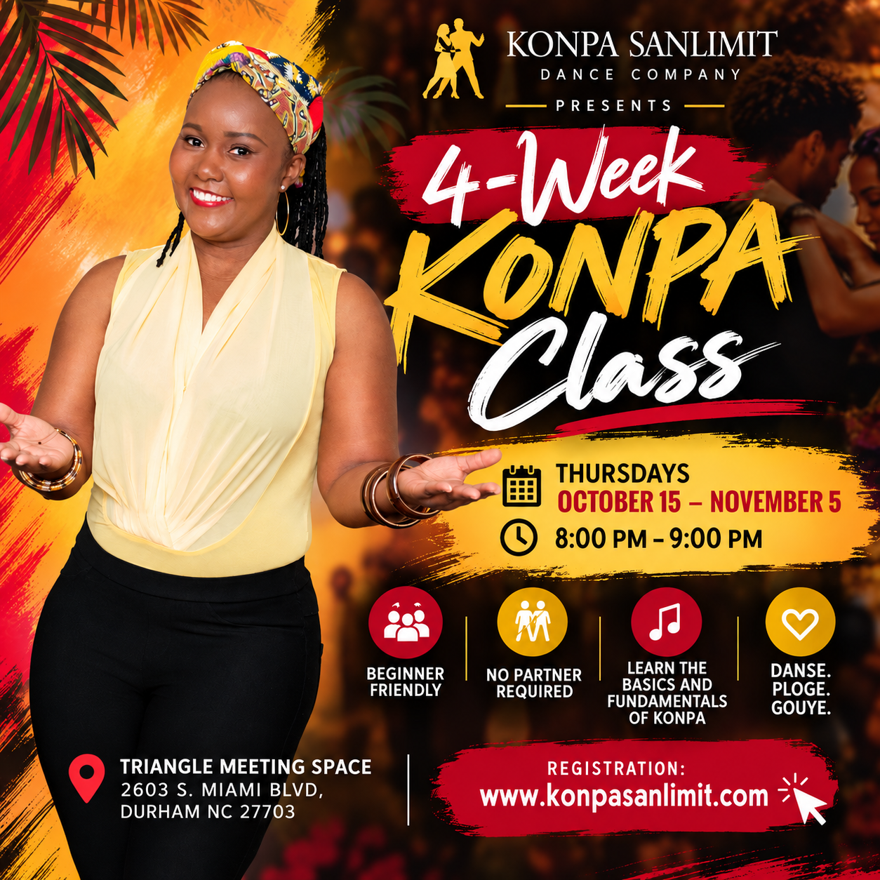 4-Week Konpa Class