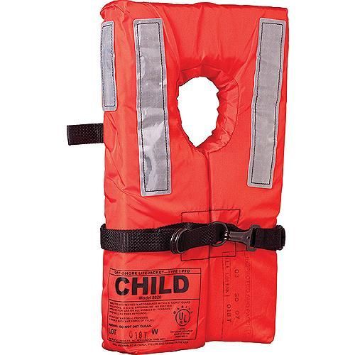 USCG Approved Type I Child Life Jacket