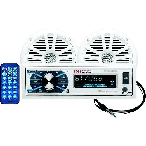 Boss Audio Marine Stereo Package - 6.5 in