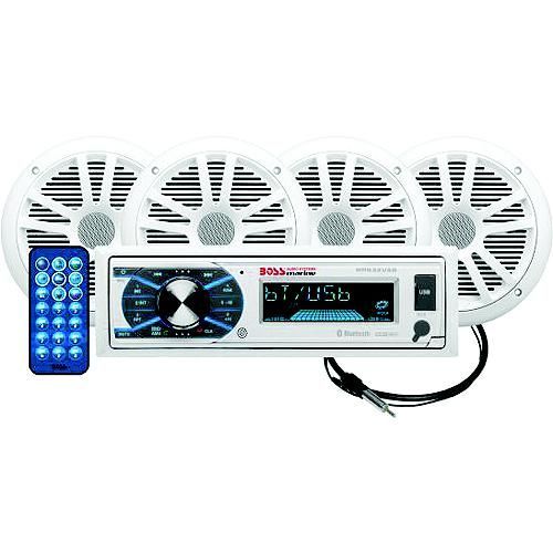 Boss Audio Marine Stereo Package - 6.5 in