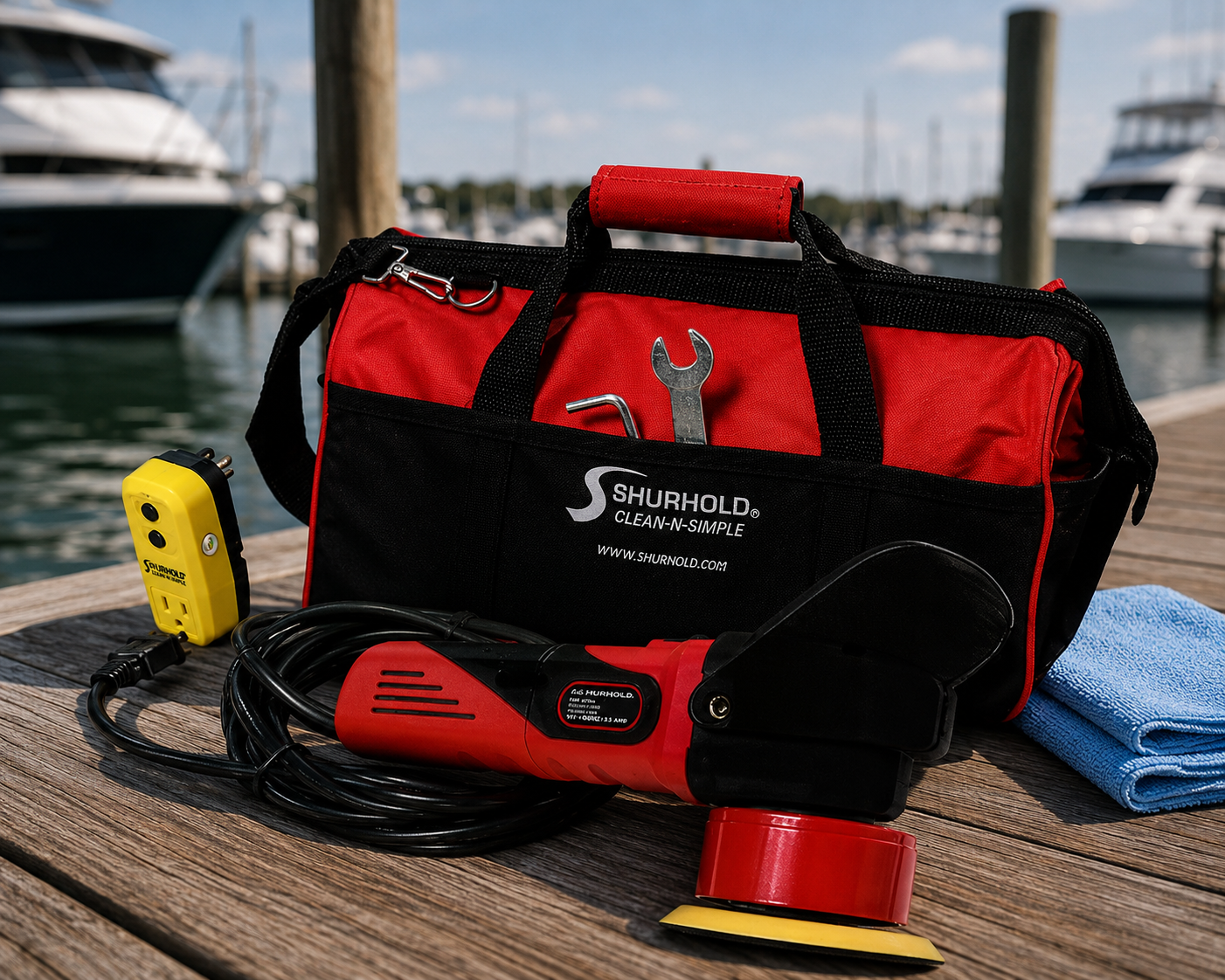 Shurhold Dual Action Polisher Kit
