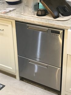 Technician working on repairing microwave error in home in Waco Tx