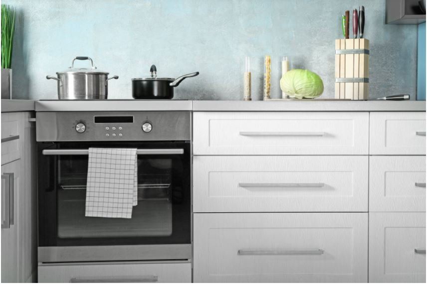 Oven and stove located in beautiful home in Waco Tx