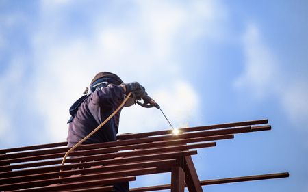 construir tejado con estructura de metal en el casar, guadalajara