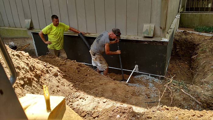 Digging Trench