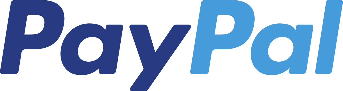 The PayPal logo with the text 