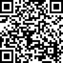 A square QR code with a black and white geometric pattern, used for scanning to access digital information.