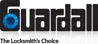 Guardall logo with a blue safe dial and the tagline 