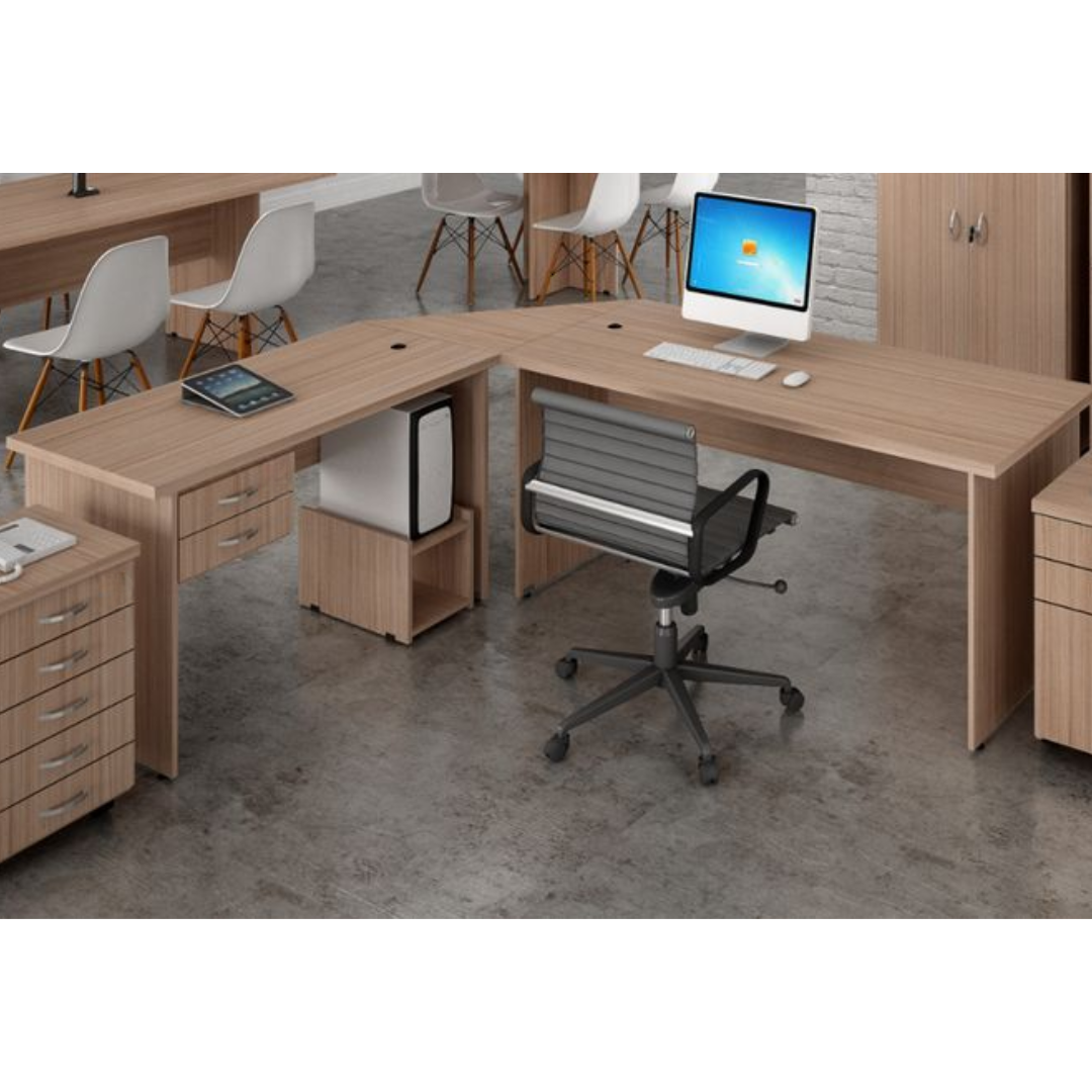 MESA LATERAL CON UN PEDESTAL FORTE