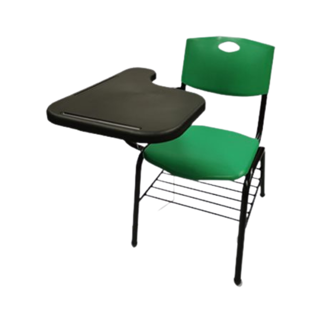 SILLA ERGO CON PALETA HEPTAGONAL