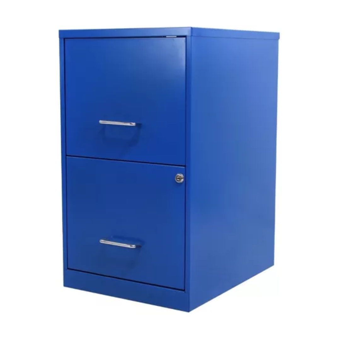 ARCHIVERO 2 GAVETAS AZUL ECOMAX