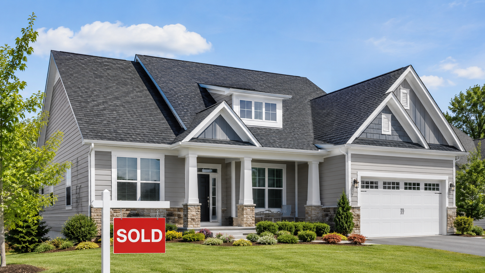 Home sold with well-maintained asphalt shingle roof in Richmond, VA