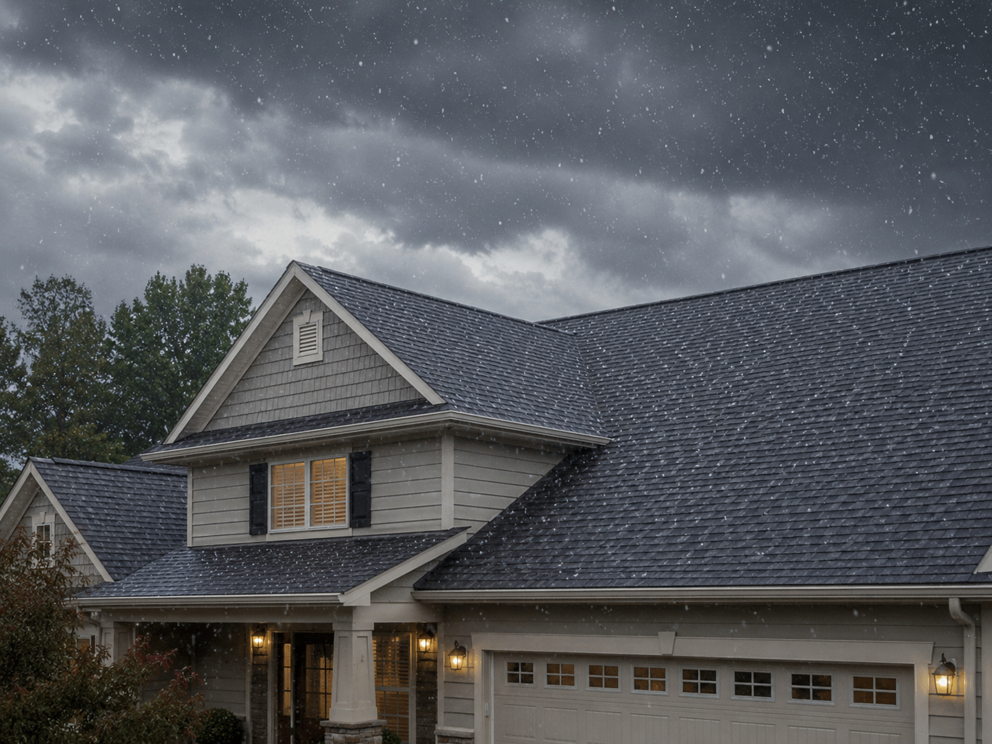Asphalt shingle roof prepared for hail and severe weather in Richmond, VA
