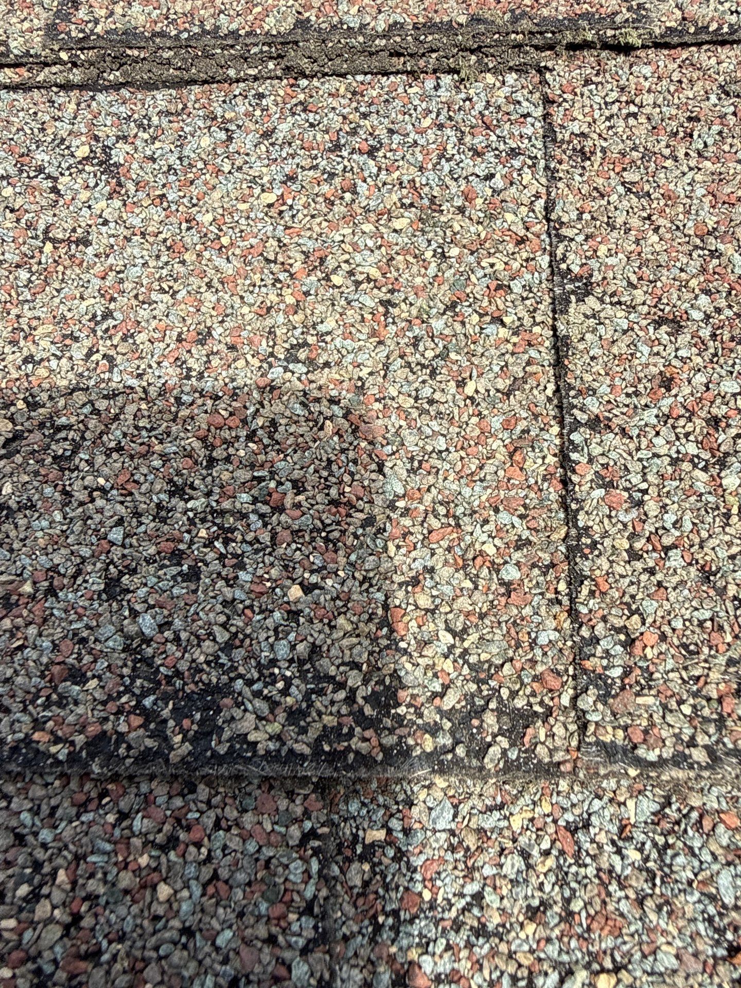 Granule loss on asphalt shingles
