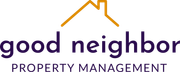 Good Neighbor Property Management logo and logomark.