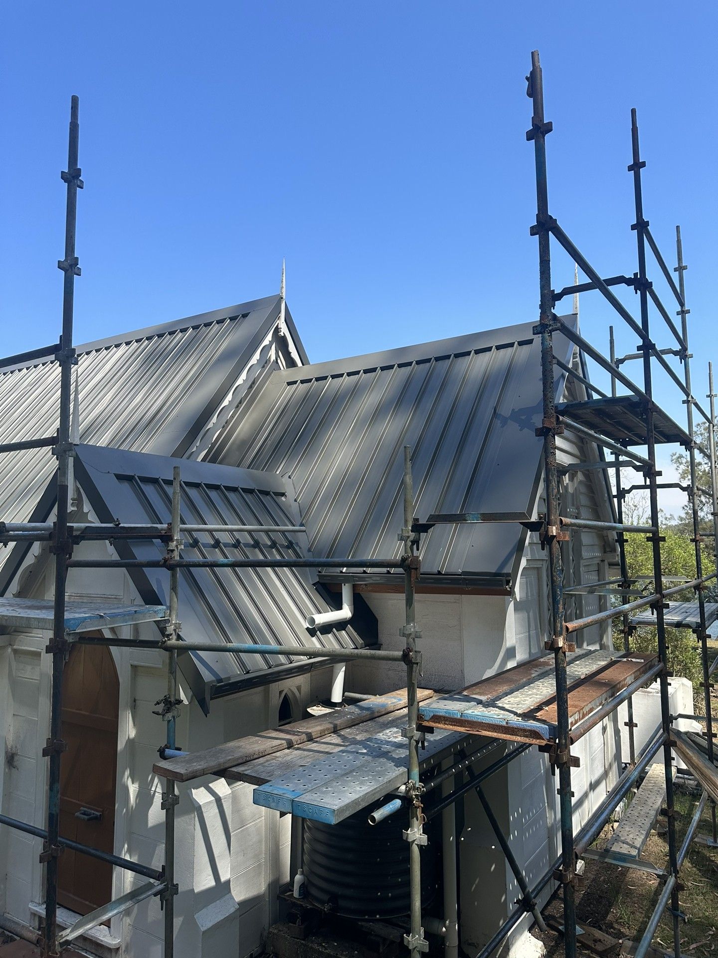A recent installed metal roof — Glenroofing Pty Ltd In Taree, NSW