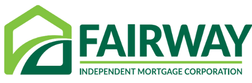 The fairway independent mortgage corporation logo is green and white.