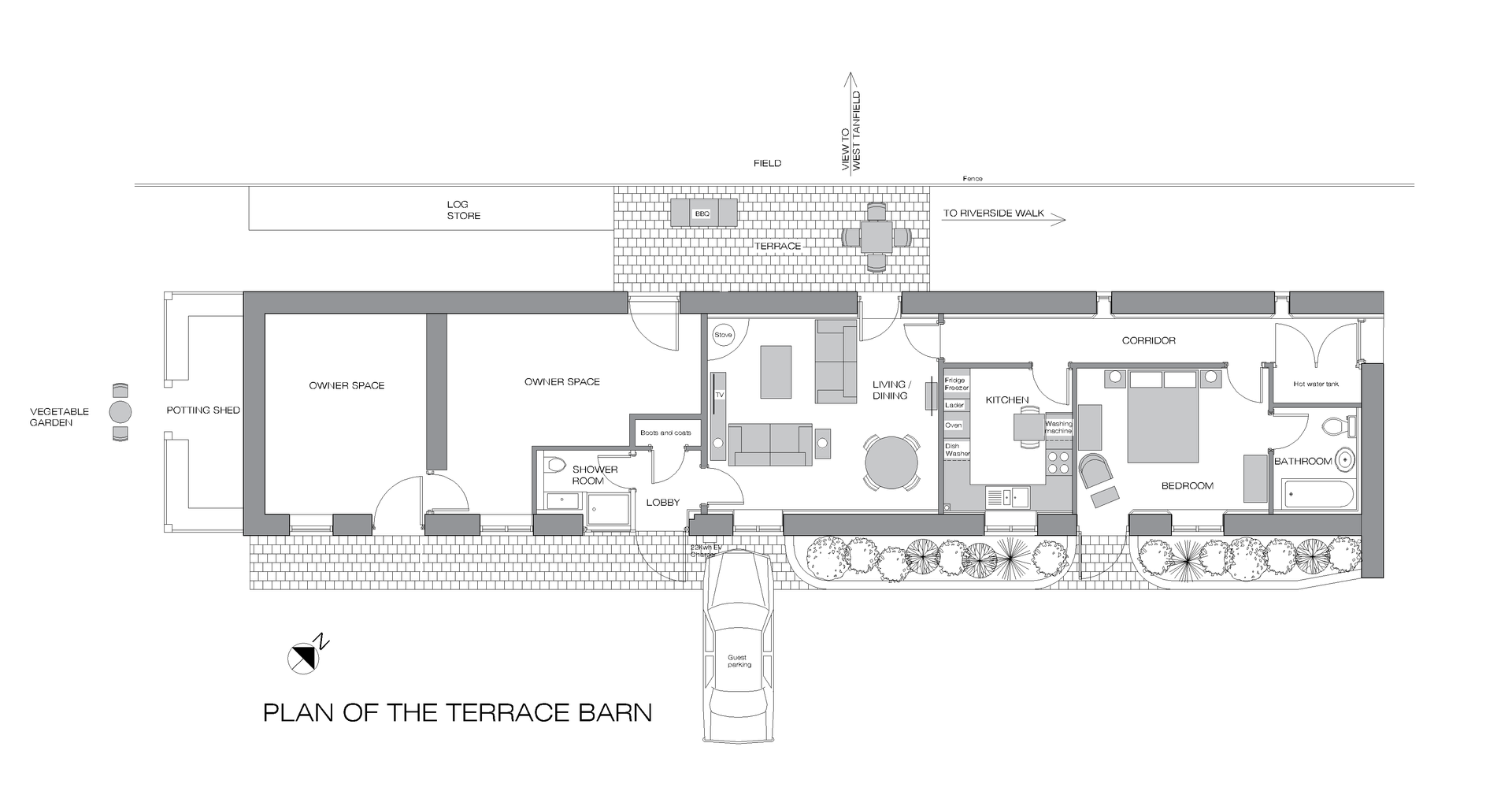 Plan of Terrace Barn