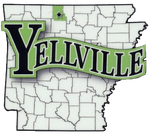 Yellville Arkansas logo and link to website
