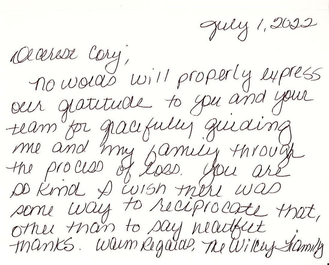 Handwritten cursive letter on white paper, dated July 3, 1922.