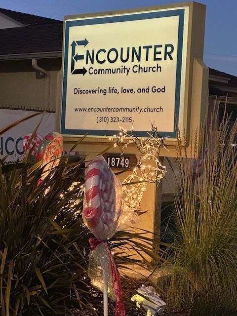 Signage at Encounter Chapel