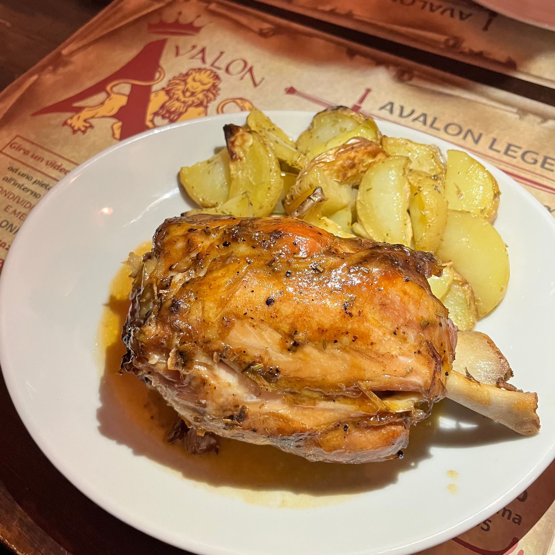 pollo e patate