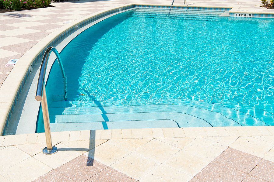 newly renovated outdoor pool