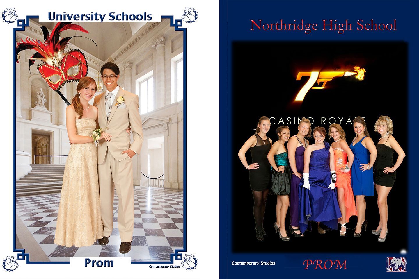 A prom poster for university schools and northridge high school