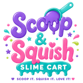 Scoop and Squish Slime Cart Logo