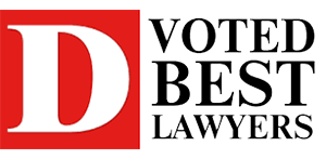 Voted Best Lawyer badge