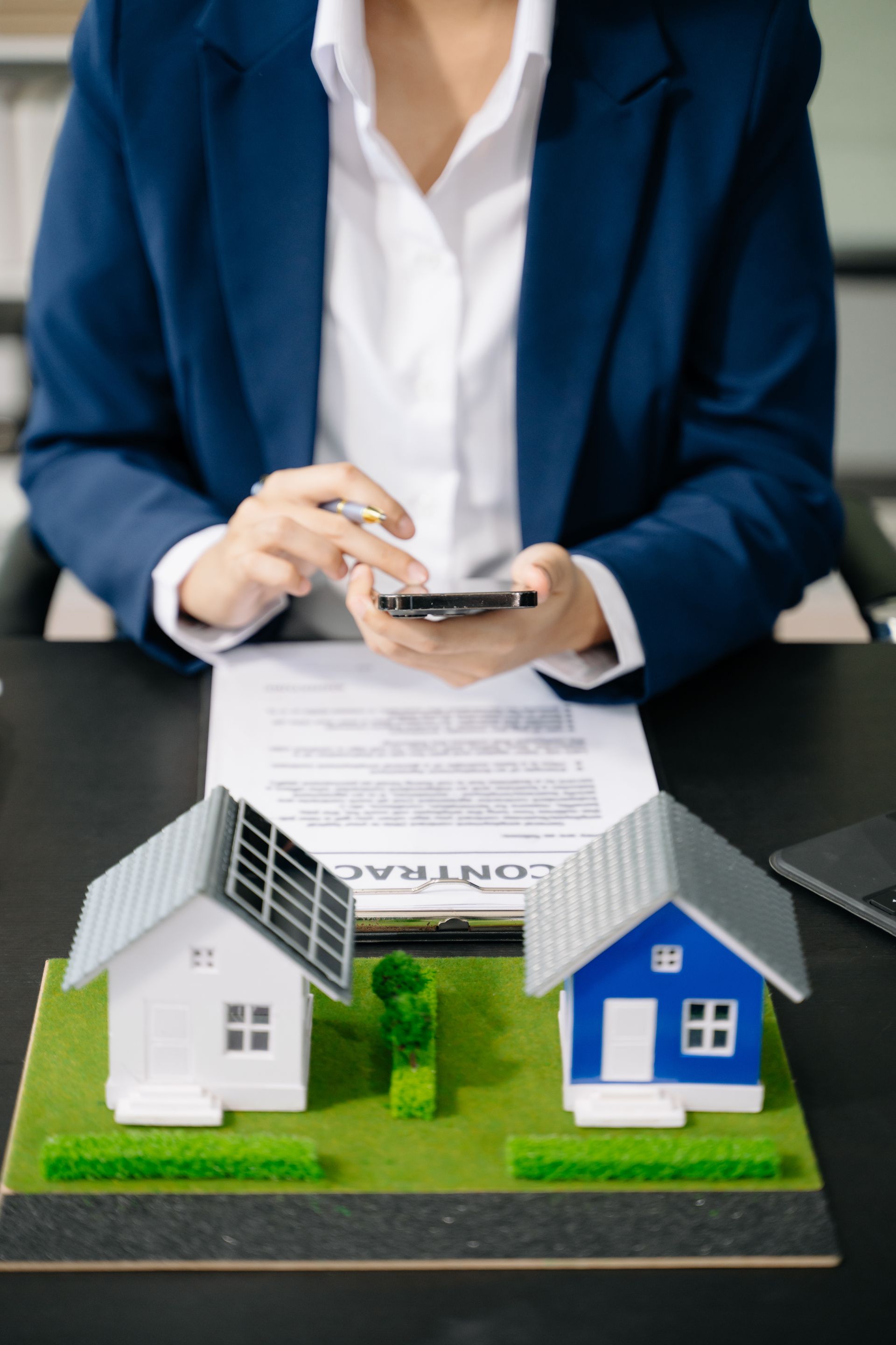 Hudson Valley homeowners reviewing a solar energy contract at their kitchen table before seeking legal counsel in Walden NY.