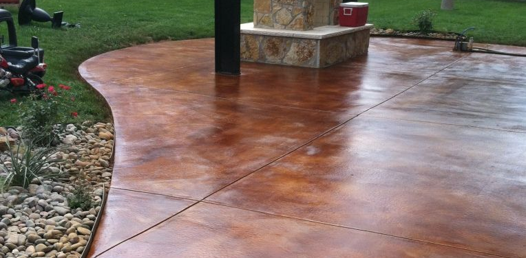 stained concrete