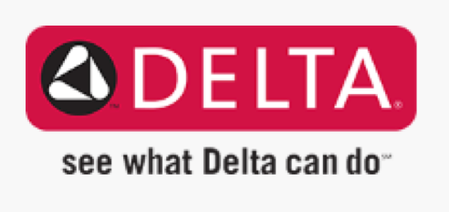 Delta logo with red banner and the tagline “see what Delta can do”