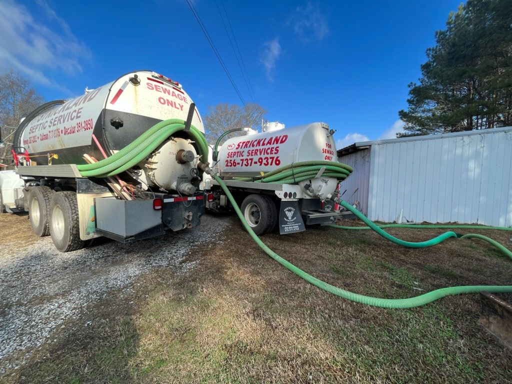 Septic Tank Pumping Cullman, AL Strickland Septic Services