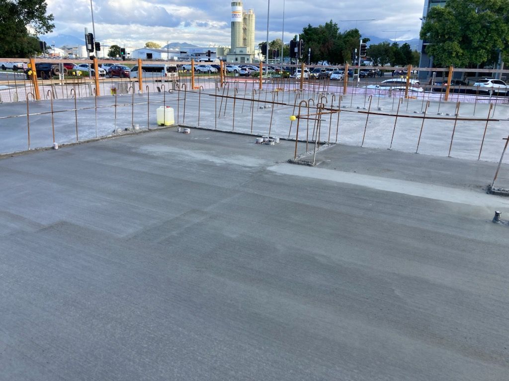 A Large Concrete Foundation Drying With Reinforcement Built In — The Concreters in Edmonton, QLD