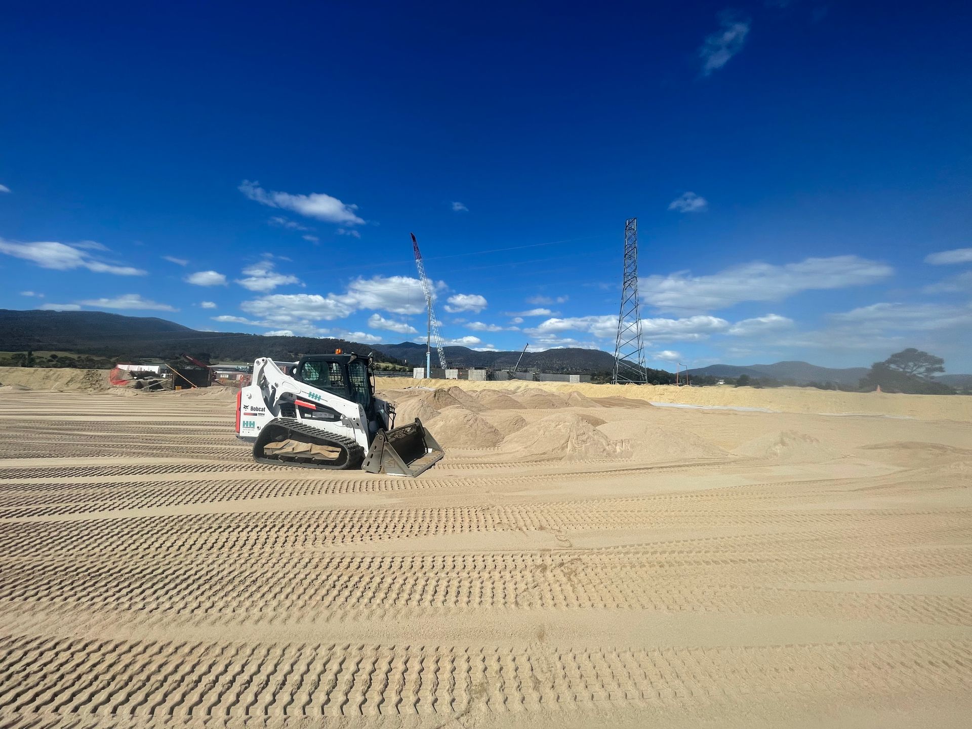 Bobcat In Action 
