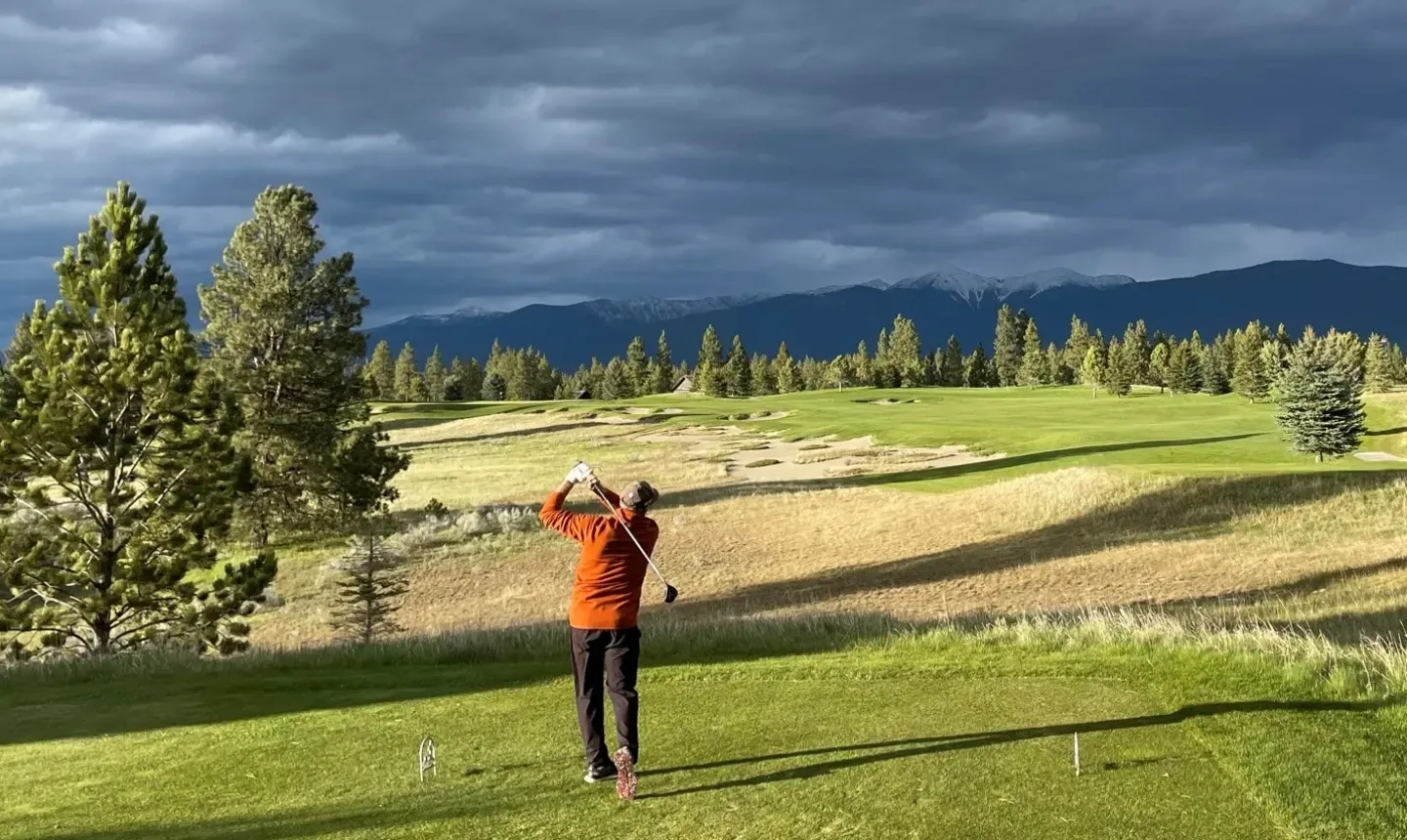 Golfing in Big Sky Country