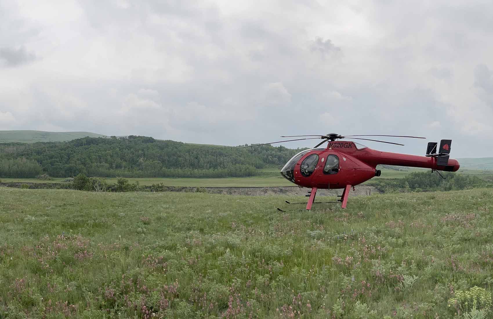 Heliskiing