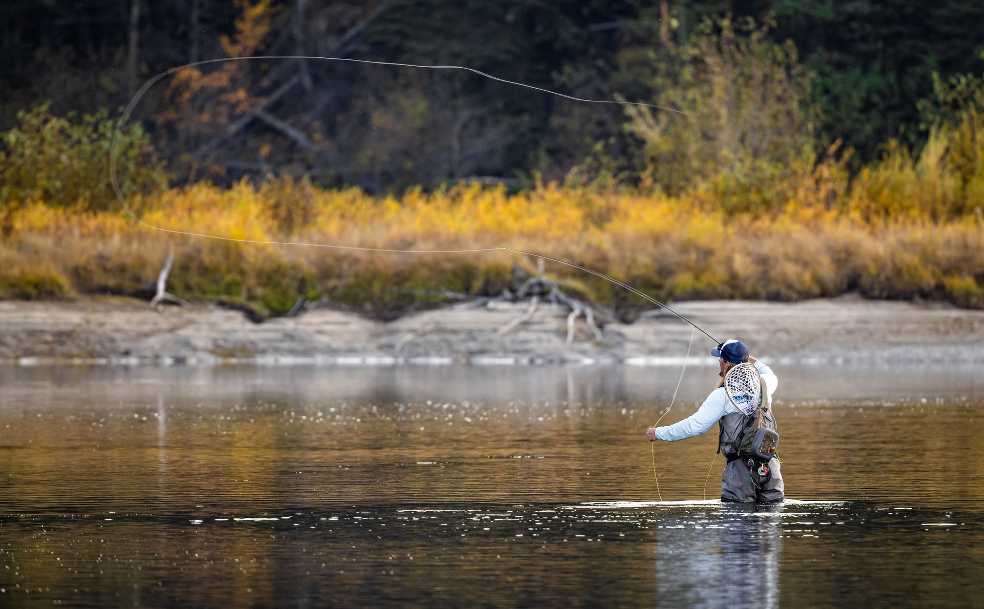 Fly Fishing the Hellroaring Creek in Montana