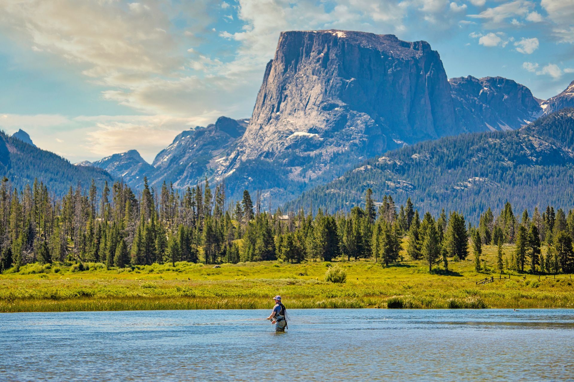 Fly Fishing the Hellroaring Creek in Montana
