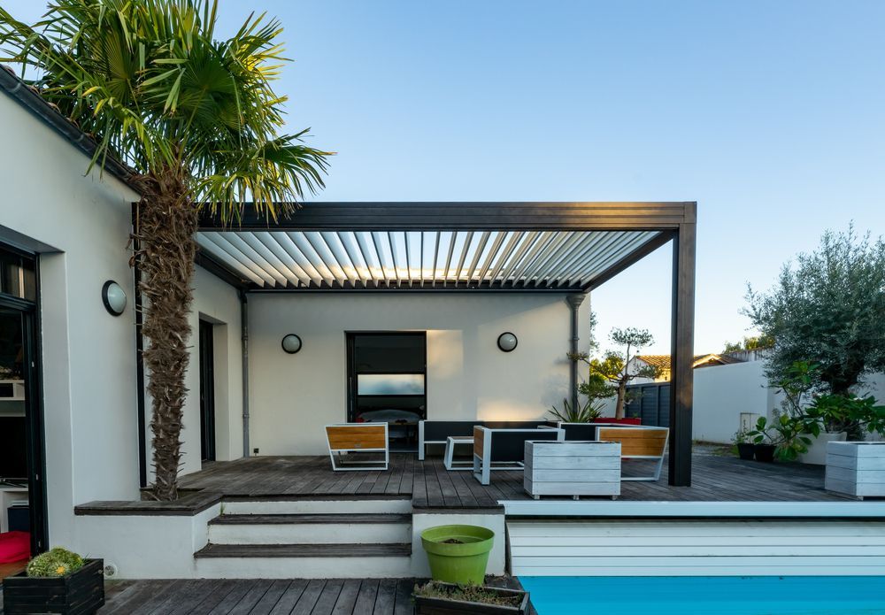There is a Swimming Pool in the Backyard of a House — Downright Carpentry in Miles End, QLD