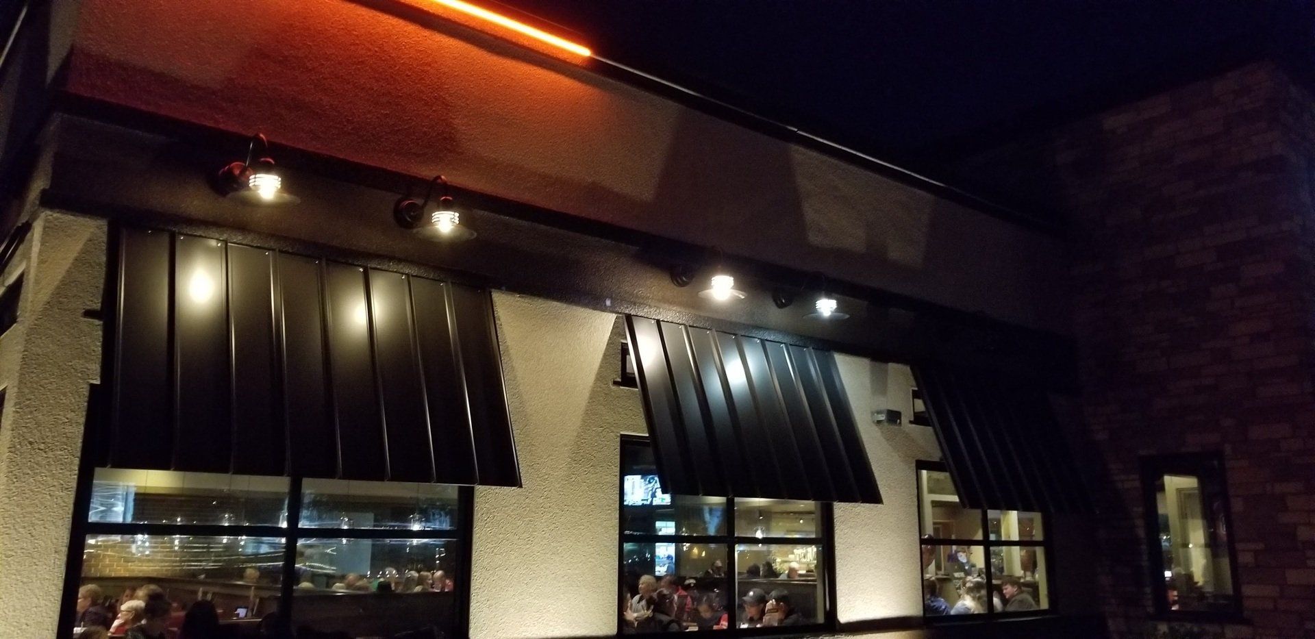 Commercial Building With Porch Roof — Phoenix, AZ — Halo Metal Roofing