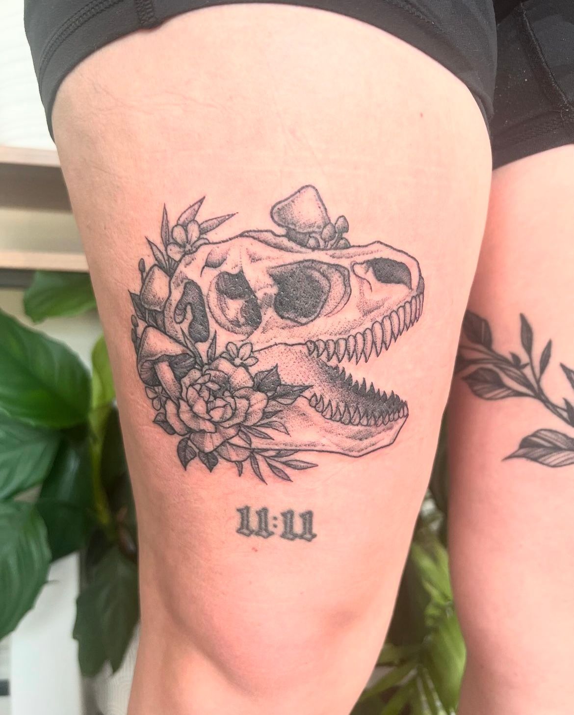 T-Rex Skull Tattoo